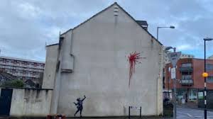 Send all questions, complaints and threats to faq@banksy.co.uk. Banksy Confirms New Valentine S Bristol Mural Is His West Country Itv News