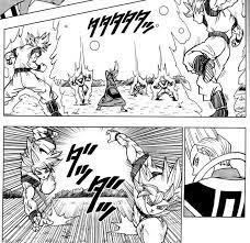 It attempts to go around before realizing it is trapped on all sides. Dragon Ball Super Chapter 68 Hype Thread Dragonball