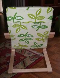 How To Ikea Poang Chair Re Covered Ikea Poang Chair Diy Chair Covers Ikea Kids Chairs