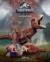 The poster also sports the tagline, life finds a way, quoting ian malcolm's famous edict. Jurassic World Jurassic World Fallen Kingdom Lego Poster Facebook