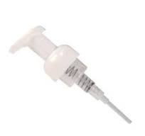 40mm White Polypropylene Dispensing Foaming Pump with 4-5/16 Dip Tube &  0.7mL Output
