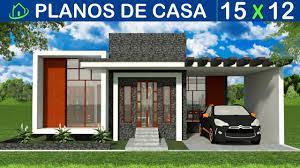 Maybe you would like to learn more about one of these? Planos Gratis De Casa Moderna 3 Dormitorios 2 Banos Garaje 15x12metros Youtube