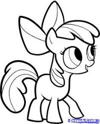 How To Draw Apple Bloom Apple Bloom My Little Pony Step By Step Cartoons Cartoons Draw Ca My Little Pony Drawing My Little Pony Coloring Cartoon Drawings