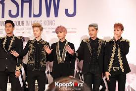 Feel free to vote for your favorite boys of super junior or vote up the underrated. Super Junior At Super Show 5 In Hong Kong Press Conference Siwon Henry Kangin Ryeowook Eunhyuk