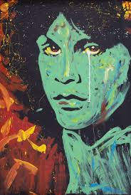 Denny Dent Large Original Jim Morrison 6' Signed Original Painting