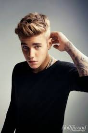 Justin Bieber 2014 Hairstyle Justin Bieber Potongan Rambut Pria Rambut Pria