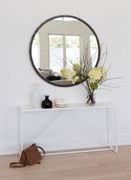 Beautiful Scandinavian Entryway Table And Mirror Set Picture Interior Entryway Decor Bedroom Interior