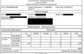 Business must assess the tax that needs to be paid in cash after the offset of the input tax credit there is a selected list of banks that the gst portal allows taxpayers to pay from. Gst Payment Challan How To Make Gst Payments Vakilsearch