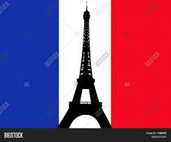 Paris france icons landmarks and attractions in a heart shape. Eiffel Tower French Image Photo Free Trial Bigstock