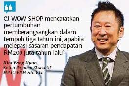 Maybe you would like to learn more about one of these? Cj Wow Shop Sasar Pertumbuhan Jualan Rm300j Pressreader