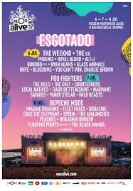 O festival português nos alive regressa nos dias 7, 8, 9 e 10 de julho de 2021. Cartaz Nos Alive 2017 Mip Musica