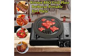 Cookking makes one of the best grills, and it received a lot of positive ratings on this korean bbq grill pan. Dick Smith Portable Korean Bbq Grill Plate For Outdoor Camping Picnics Home Garden Yard Garden Outdoor Living Outdoor Heating Cooking Eating Barbecues Grills Smokers