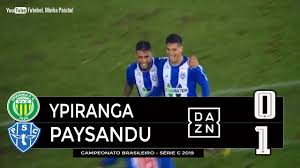 Com este resultado, o alviceleste assumiu a liderança do grupo d na partida realizada em belém, o paysandu abriu o placar aos 26 miuntos com o artilheiro nicolas. Ypiranga Rs 0 X 1 Paysandu Assista Aos Melhores Momentos Futebol Stats