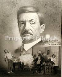 Donald V. Crowley, The Making Of A Legend (Patrick Floyd “Pat” Garrett  1850-1908), 1988, pencil