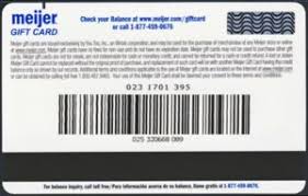 Get customer service phone numbers and support email addresses. Gift Card Blue Card 25 Meijer United States Of America Product Flower Col Us Meij 074a