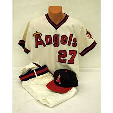 Rare 1985 Bubba Morton Game Used California Angels Uniform Jersey, Pants &  Cap
