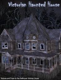 Download 3d Model Victorian Haunted House Free House 3d Model Victorian Homes Haunted House