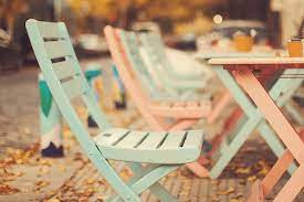 Its beautiful composition is the perfect base for your entertaining with friends. Pink Teal Wooden Folding Table Chairs Set Folding Table Piqsels