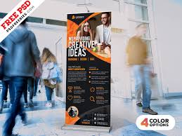 Download Roll Up Banner Free Psd Bundle Psdfreebies Com