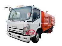 Japan Nqr 7000L 7m3 7cbm 7ton Street Sweeper Truck