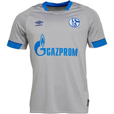 Schalke will accompany the kit with white shorts, complete with printed sides and the club's crest, along with blue and white socks with a diamond. Buy Umbro Mens S04 Fc Schalke 04 Away Shirt Grey Royal Blue