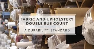 Fabric And Upholstery Double Rub Count A Durability Standard