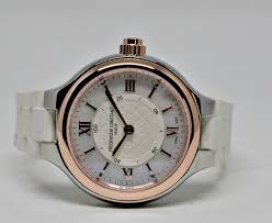 The frederique constant hybrid manufacture is a totally new kind of smartwatch that combines a true mechanical movement with an full featured fitness tracker and connected watch in one cohesive. Lot Art Frederique Constant Horological Smartwatch Delight Fc 281wh3er2 Women 2020