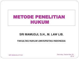 Ppt Metode Penelitian Hukum Powerpoint Presentation Free Download Id 4618651