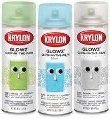 Krylon Glowz Glow In The Dark Paint That Recharges With Exposure To Light I Want To Try A Paint Like This On Smooth Lar Glow Paint Glow In Dark Paint Glow