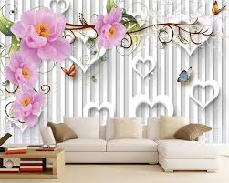 Loving you is a wonderful way to spend a lifetime framed canvas romantic wall art. Romantic Floral 3d Wallpaper 3d Trend Rose Fresh Three Dimensional Tv Background Wall 3d Mural Wall Paper For Living Room From Yunlin189 14 48 Dhgate Com