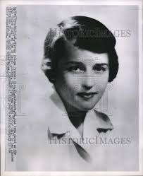 1952 Press Photo Helen Frances Kidd Named Color Girl at U.S. Naval Academy