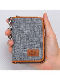 In fact, some credit cards now specifically reward you for using a digital wallet: Buy Furart Credit Card Wallet Zipper Card Cases Holder For Men Women Rfid Blocking Key Chain 15 16 Slots Compact Size Online Topofstyle