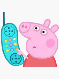Peppa Pig Hanging Up Sticker Sticker By Gaylegend Redbubble Peppa Pig Stickers Peppa Pig Memes Peppa Pig Painting