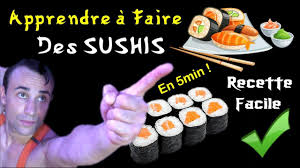 Le sushi (す し, 寿司, 鮨) est une cuisine japonaise de renommée mondiale qui contient une variété d'ingrédients. Comment Faire Des Sushis Pour La Premiere Fois Youtube