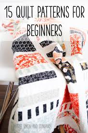 15 Quilt Patterns For Beginners Simple Simon And Company Beginner Quilt Patterns Quilt Patterns Quilt Patterns Free