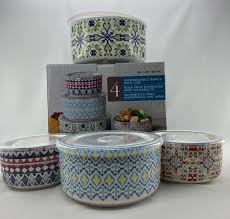 Are less tiring to hold (three brands). Signature Microwavable Bowls With Lids 8pcs Kitchen Appliances On Carousell