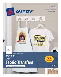 Lay your tracing paper (or baking paper) over your image and trace it. Avery Fabric Transfers For Light Fabrics 8 1 2 X 11 Inkjet Printer 18 Matte Sheets 8938 Avery Com