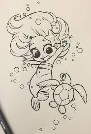 Pin By Ariana Taylor On Dibujos Mermaid Drawings Disney Art Drawings Mermaid Art