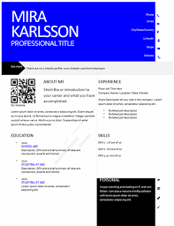 The best resume sample for your job application. Resume Templates