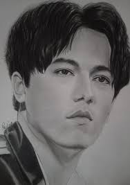 Hello everyone, it's been a while... But I happily return with this drawing  according to a reference from DimashStudio! Challenge for Art Love Dimash.  Have a great Monday, everyone ❤️!