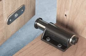 Push Touch Hardware For Cabinet Doors Opens Up So Many Design Options Latches Hardware Barn Door Hardware Sliding Barn Door Hardware