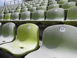 Our web browser can help you. Stadium Banks Sequence Munich Olympiastadion Germany Green Numbers Pikist