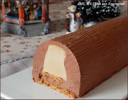 Buche Chocolat Speculoos 1 2 3 4 Filles Aux Fourneaux Recette Buche Chocolat Gateau Savoureux Buche De Noel