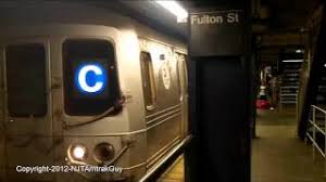 These cars, as well as the previous r44 were 75 feet (23 m) long. New Nyc Subway 3rd Rail Installation With R32 A Train And R46 C Train Youtube