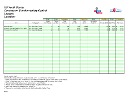 A concession stand might look like such an easy business to start up, but like any other business, if not properly run or managed will fail. Concession Stand Inventory Excel Editable Concession Stand Inventory Template Form Online Open Excel Go To Menu And Select New Vivianxacnuul70