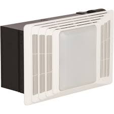 The lower the sone rating, the quieter the fan. Broan Nutone Part 657 Broan Nutone 70 Cfm Ceiling Exhaust Fan With Light White Grille 100 Watt Incandescent Bulb Bathroom Exhaust Fans Home Depot Pro