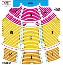 Seating Chart Alabama Theatre