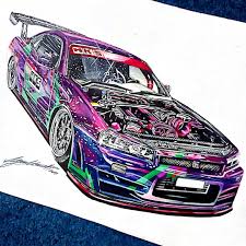 Maybe you would like to learn more about one of these? 15 Best New Nissan Skyline Gtr R34 Drawing