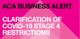 13 cases now linked to melbourne's holiday inn cluster Clarification Of Stage 4 Restrictions Aca Association Of Consulting Architects Australia