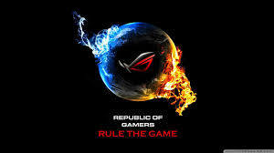 Asus Blue Gaming Wallpapers On Wallpaperdog